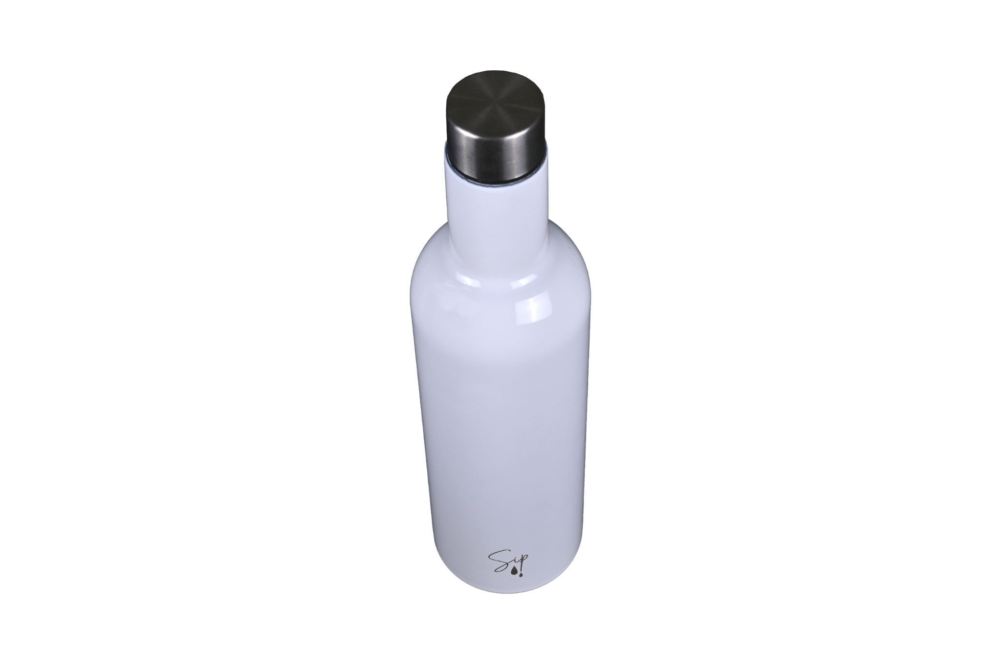 White Stainless Steel Insulated  Bottle 750ml