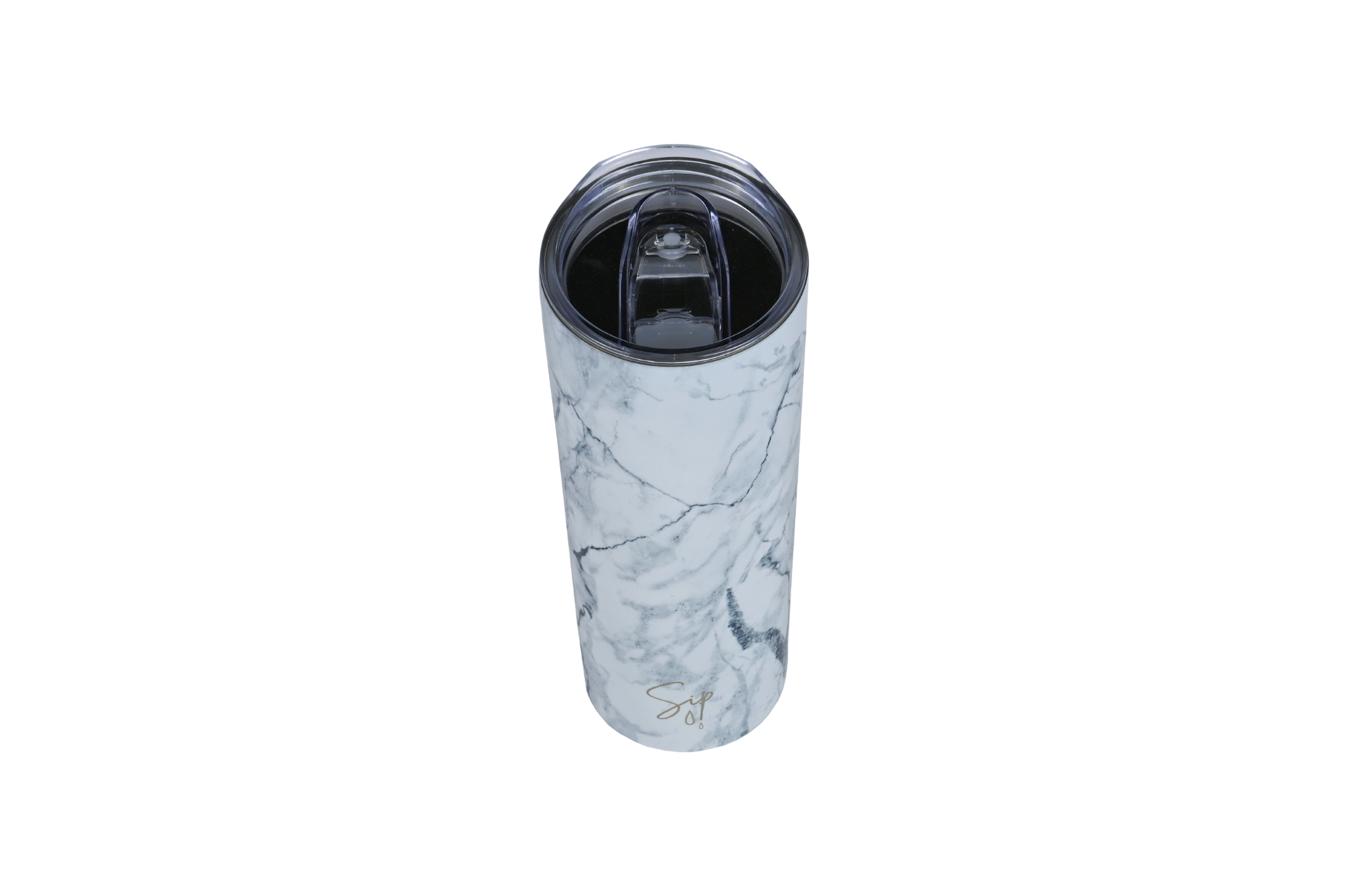 White Marble Stainless Steel Thermal Cup. 550ML